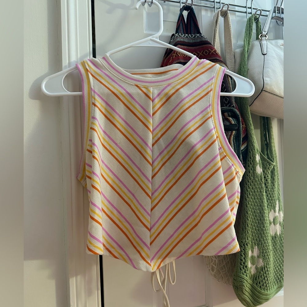 Wild Fable Women’s Striped Open-Back Top